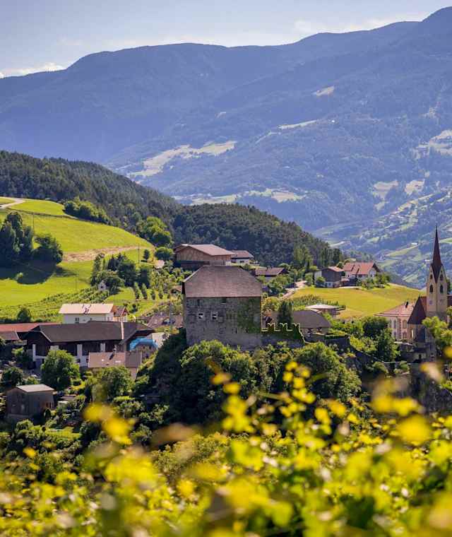 Auf der Wanderung von Klausen über Albions nach Fonteklaus
